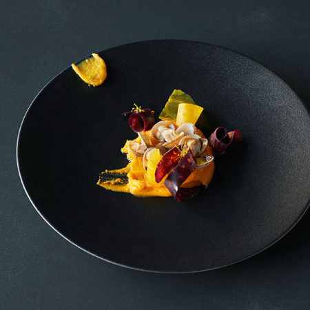 Тарелка  мелкая «Экинокс»; керамика; D=31,H=3.5см; черный