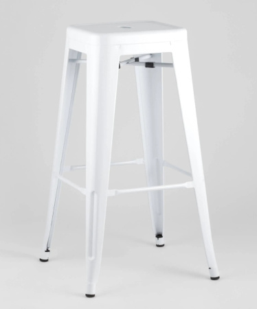Стул барный TOLIX белый глянцевый