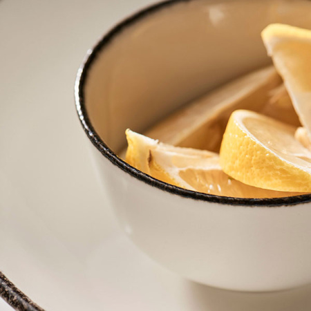 Салатник «Чакоул дэпл»; фарфор; 228мл; белый