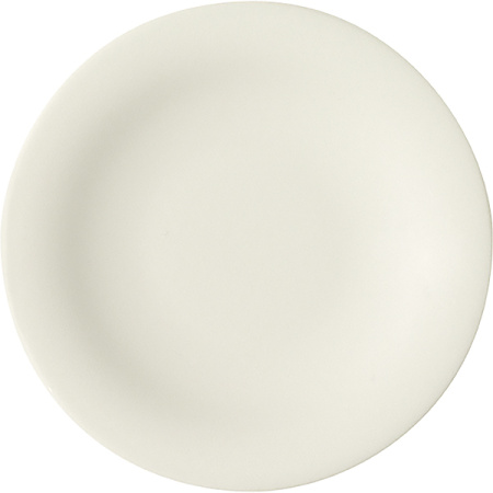 Тарелка мелкая «Рафинез»; фарфор; D=21см; слон.кость