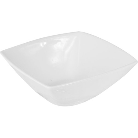 Салатник квадратный «Кунстверк»; фарфор; 500мл; H=6,L=15,B=15см; белый