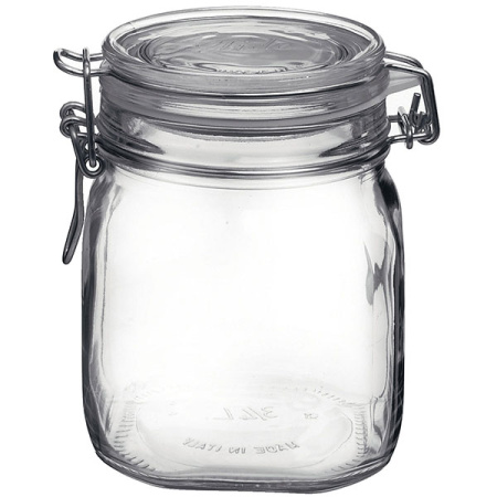 Фото Банка для сыпуч. продук. «Фидо»; стекло; 0.75л; D=9.5,H=13.5см; прозр. Банка для сыпуч. продук. «Фидо»; стекло; 0.75л; D=9.5,H=13.5см; прозр.