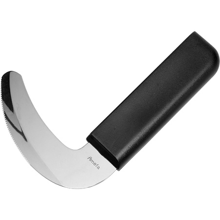 Нож столовый для людей с огран.возможностями; сталь нерж.; L=135/95,B=22мм