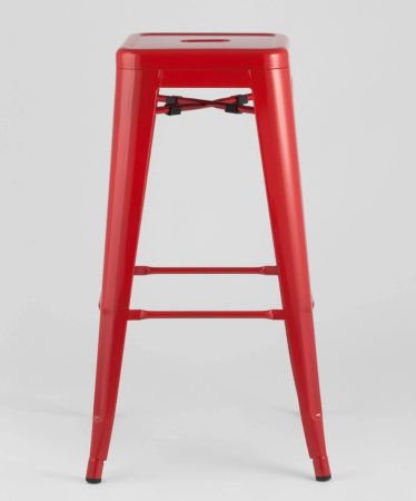 Стул барный TOLIX красный глянцевый