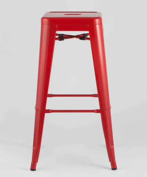 Стул барный TOLIX красный глянцевый