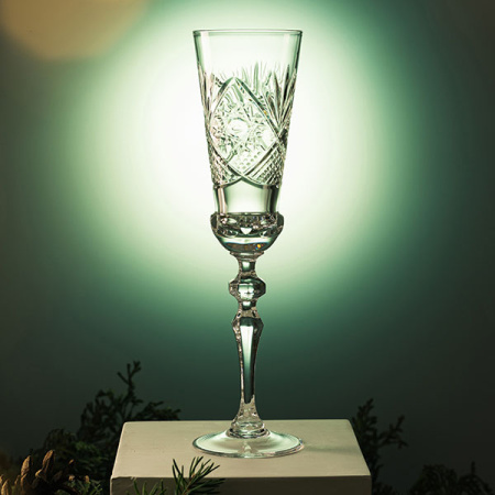 Бокал-флюте; хрусталь; 190мл; прозр.