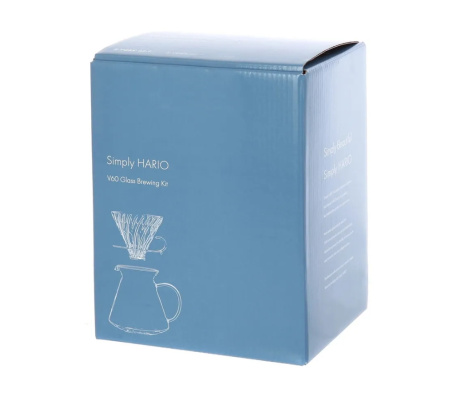 Чайник 600 мл с воронкой Hario стекло