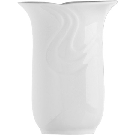 Ваза для цветов «Мелодия»; фарфор; H=12.2,L=6.2,B=6.7см; белый