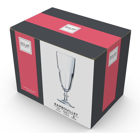 Бокал-флюте «Рамбуе»; хр.стекло; 160мл; прозр.