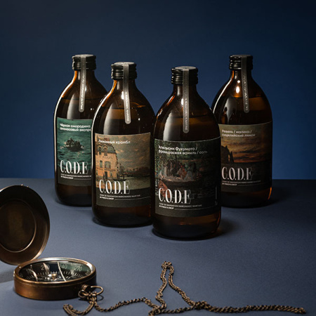 Кордиал C.O.D.E Апельсин Фукумото-Французская Ваниль-Соль 0,5л