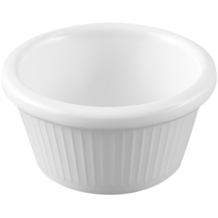 Соусник; пластик; 60мл; D=7.5,H=4см; белый