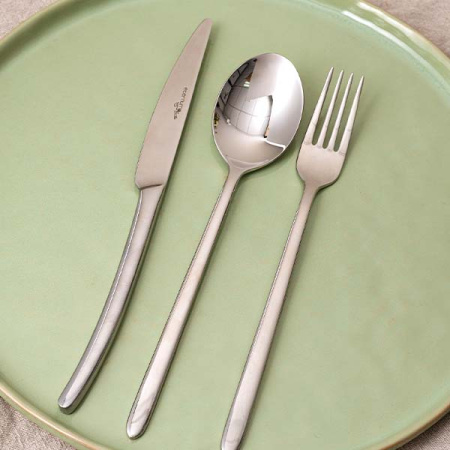 Ложка столовая «Аляска»; сталь нерж.; L=210/60,B=4мм; металлич.