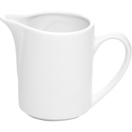 Молочник «Монако Вайт»; фарфор; 142мл; D=5.2,H=9,L=11.5,B=5см; белый