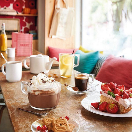 Блюдце «Арома»; стекло; D=12,H=2.1см; прозр.