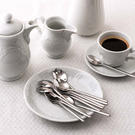 Фото Ложка кофейная «Саппоро бэйсик»; сталь нерж.; L=114,B=20мм Ложка кофейная «Саппоро бэйсик»; сталь нерж.; L=114,B=20мм