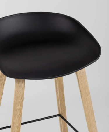 Стул барный LIBRA ЧЕРНЫЙ