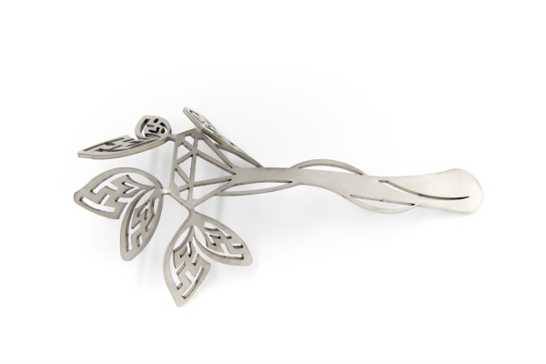 Стрейнер Cocktail design Flower 90мм серебряный от магазина ligabarshop.ru