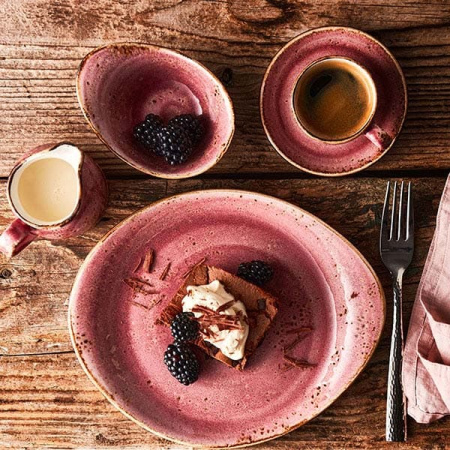 Блюдце Steelite Крафт Распберри Д=11 В=1.3 см