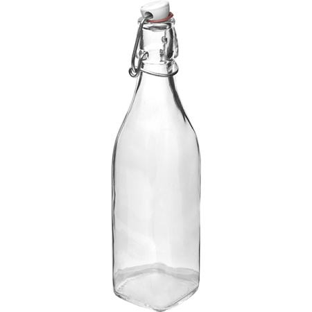 Бутылка с пробкой «Свинг»; стекло; 500мл; D=77,H=253,L=75,B=75мм