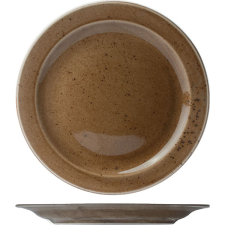 Блюдо «Кантри Стайл»; фарфор; D=31,H=3см; зелен.