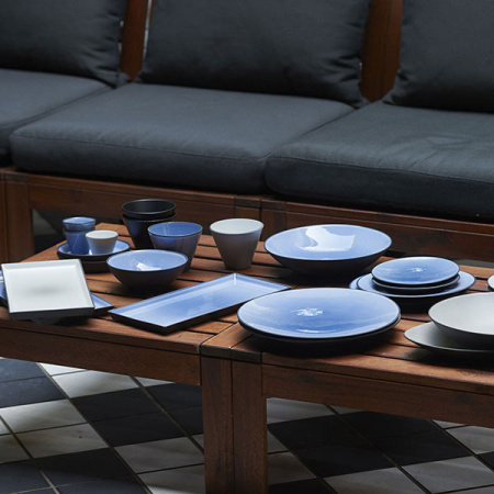 Салатник «Экинокс»; фарфор; 50мл; D=6.3,H=5см; серый