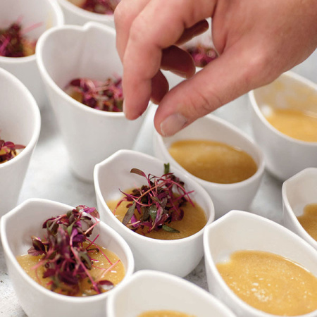 Салатник для компл. «Импульс»; фарфор; 80мл; H=6,L=8,B=6см; белый