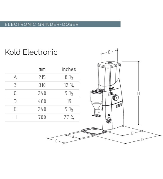 Кофемолка Mazzer Kold S