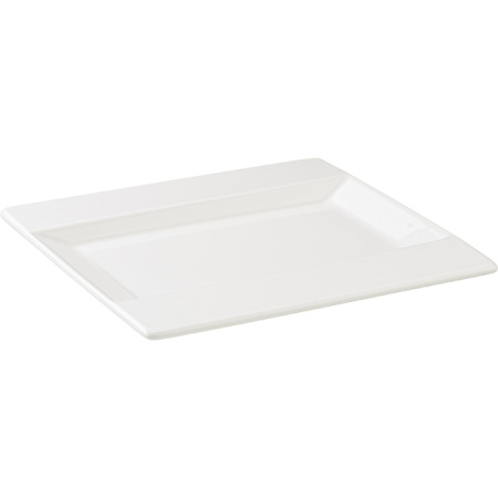 Блюдо квадр. «Фрейм»; фарфор; L=20.5,B=20.5см; белый