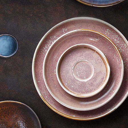 Блюдце Kunstwerk Пион Д=13.5 В=2 см