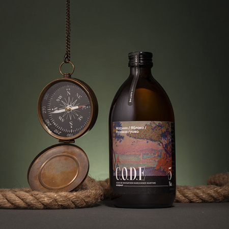Кордиал C.O.D.E Жасмин-Яблоко-Розовая-Гуава 0,5 л