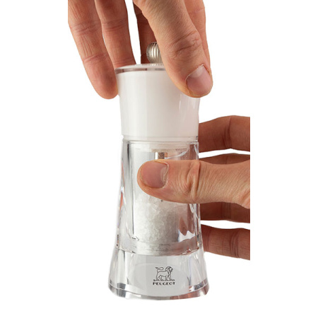 Мельница для соли метал.мех.; акрил; H=14см