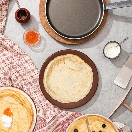 Тарелка  мелкая «Шоколад»; фарфор; D=26,H=2см; тем.корич.