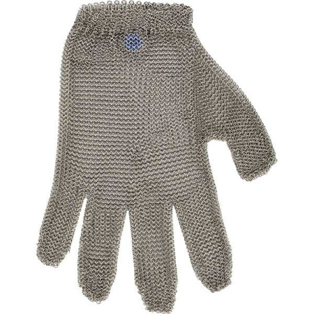 Перчатка защит. для раздел.мяса,разм.L; сталь нерж.; L=24,B=14см; металлич.