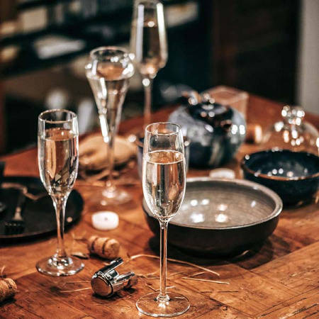 Бокал-флюте «Аллегресс»; стекло; 185мл; D=52,H=224мм