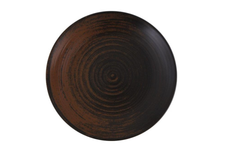 Тарелка мелкая Porland Brown Д=17 см