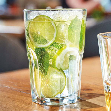 Хайбол «Гранити»; стекло; 460мл; D=88,H=158мм; прозр.