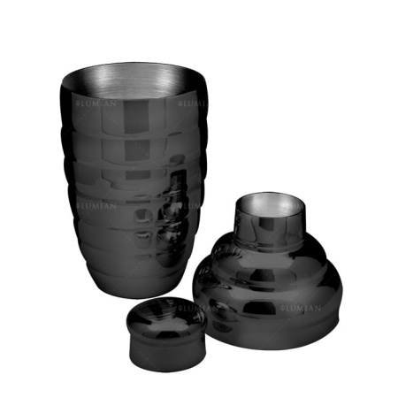 Шейкер Lumian Bomber 500мл черный