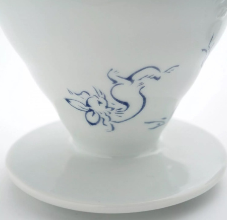 Воронка Hario Tachikichi Choju Giga керамика, белый