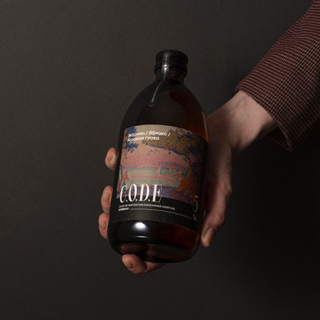 Кордиал C.O.D.E Жасмин-Яблоко-Розовая-Гуава 0,5 л