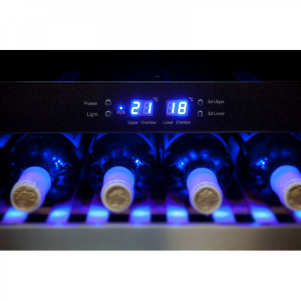 Фото Винный шкаф ColdVine C110-KBT2 Винный шкаф ColdVine C110-KBT2 от магазина ligabarshop.ru