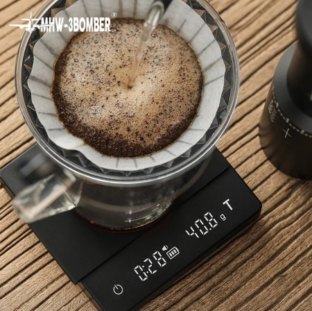 Весы с таймером MHW-3Bomber Cube 2.0 Mini черный