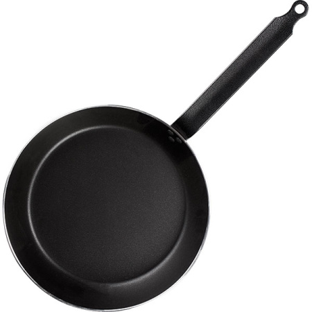 Сковорода «Клас Шеф»; алюмин.,тефлон; D=36,H=5,L=65см; синий,черный