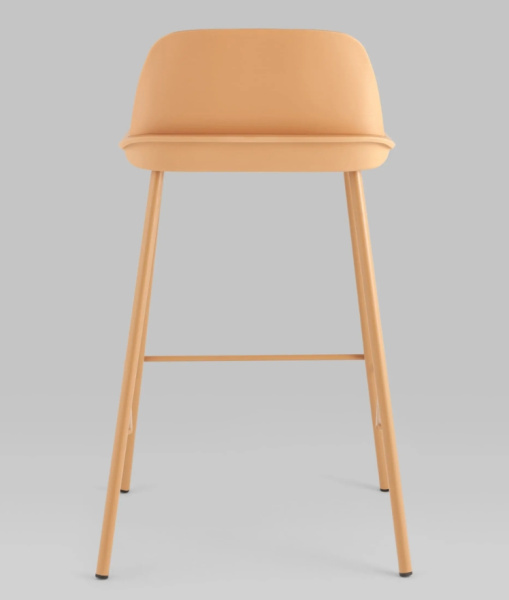 Стул полубарный Mist желтый