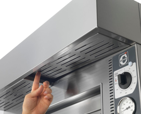 Фото Зонт вытяжной для печи для пиццы CUPPONE Tiziano KTZ420NT Зонт вытяжной для печи для пиццы CUPPONE Tiziano KTZ420NT