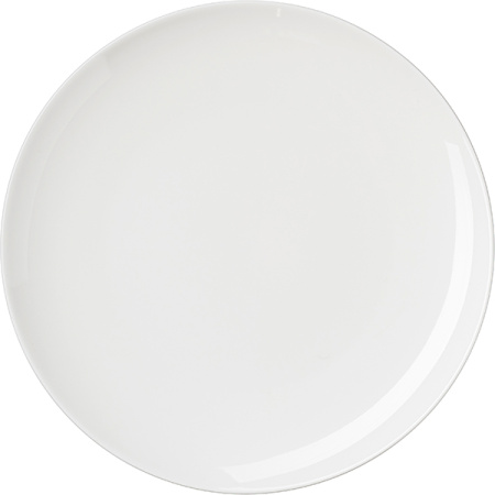 Тарелка мелкая б/борта «Кунстверк»; фарфор; D=22,H=2.3см; белый