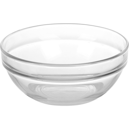 Салатник «Шеф»; стекло; 626мл; D=14,H=6.2см; прозр.