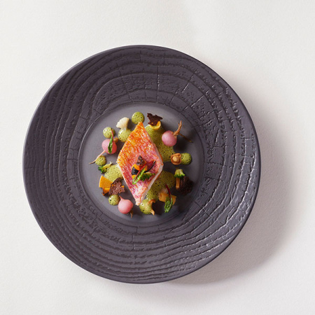 Тарелка мелкая «Арборесценс» цвет-лакрица; фарфор; D=28,H=3.5см