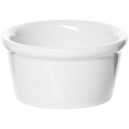 Соусник «Америка»; фарфор; 90мл; D=8,H=4см; белый