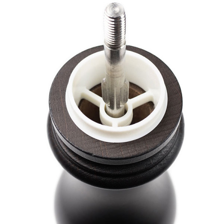 Мельница для соли; дерево; D=6.8,H=30см; шоколад.