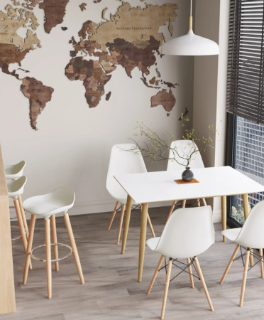 Стул барный Модерн белый